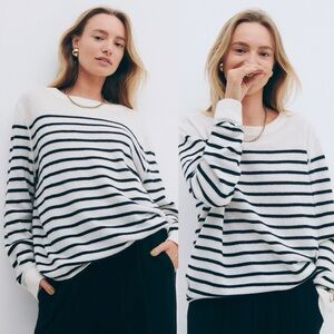 Reformation Cream Knit Sweater